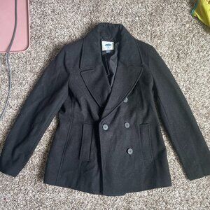 Black Pea Coat